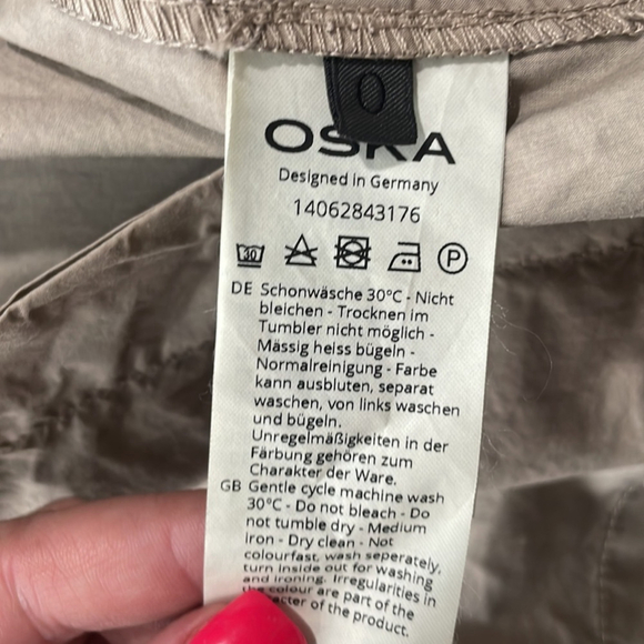 OSKA lagenlook light weight jacket made in Germany European style 100% cotton - Picture 6 of 14